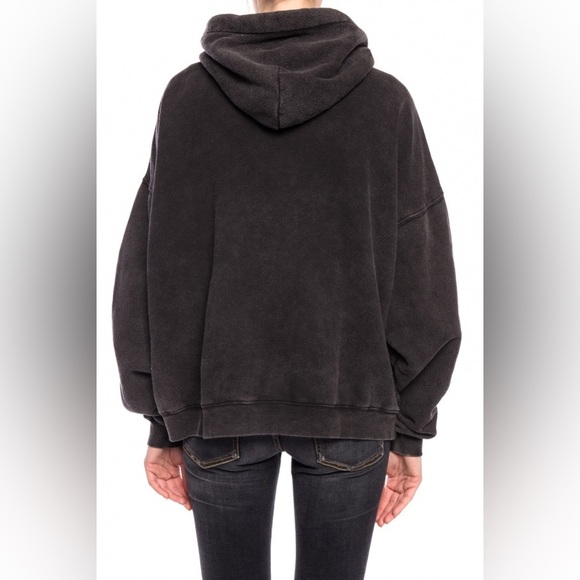 R13 Oversized too drunk Hoodie – Acid Black. Size medium - Picture 3 of 15